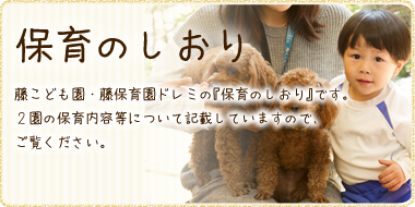 保育のしおり